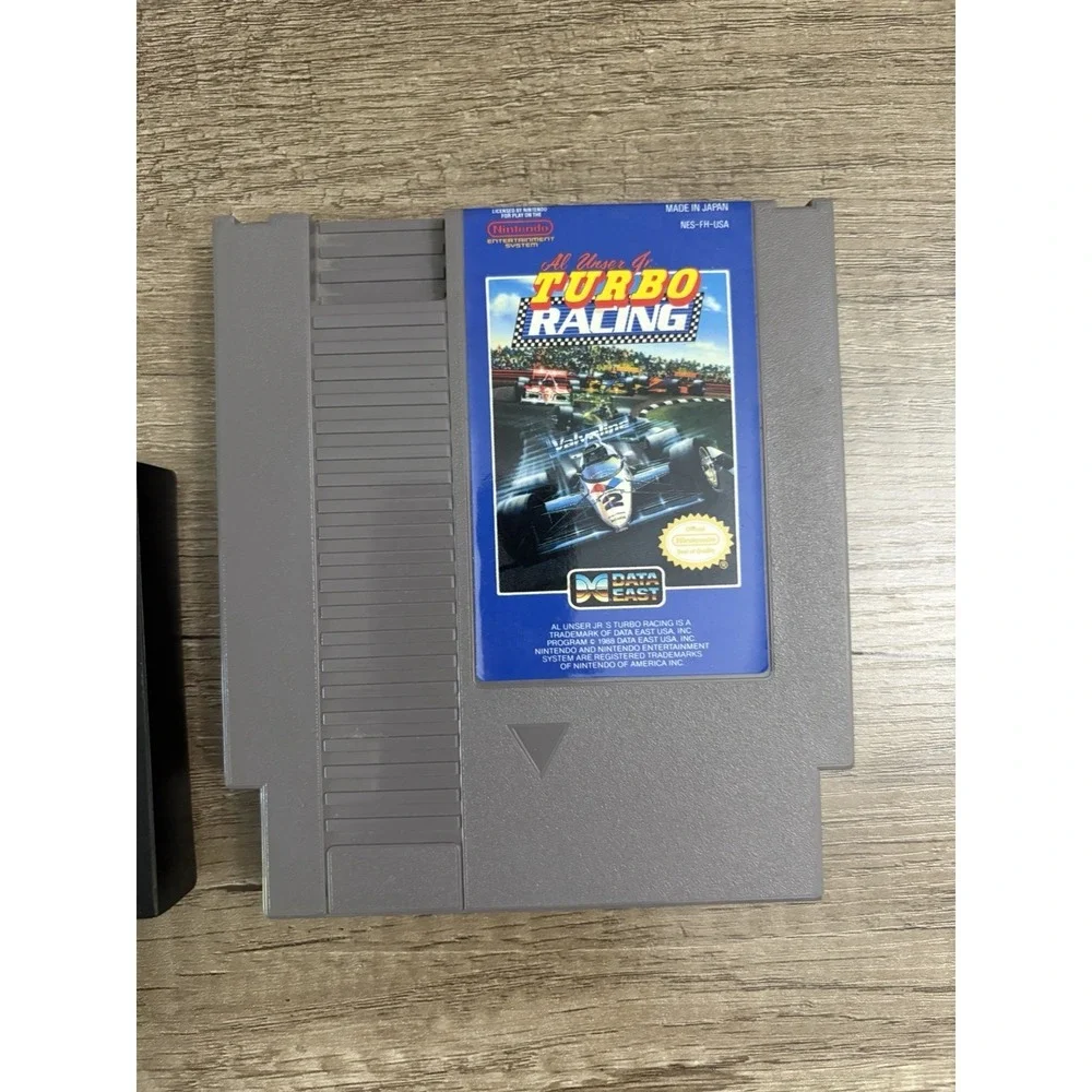Al Unser‎ Jr. Turbo Racing (Nintendo NES, 1990) Cartridge Only